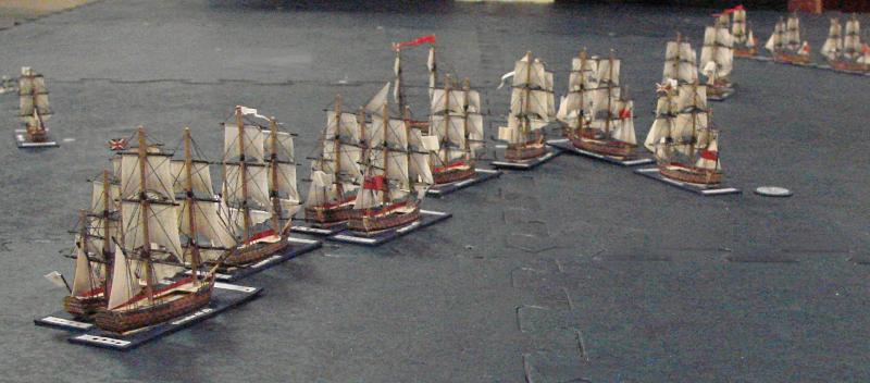 A game of "Admirals" in progress